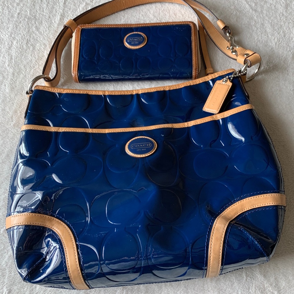 Coach Shoulder bag w/ Wallet Preowned